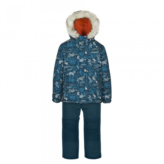 цена Утеплённые комплекты Gusti Комплект для мальчика (куртка, полукомбинезон) GW21BS832