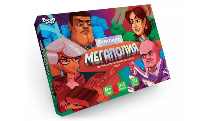 

Danko Toys Настольная игра Мегаполия, Настольная игра Мегаполия