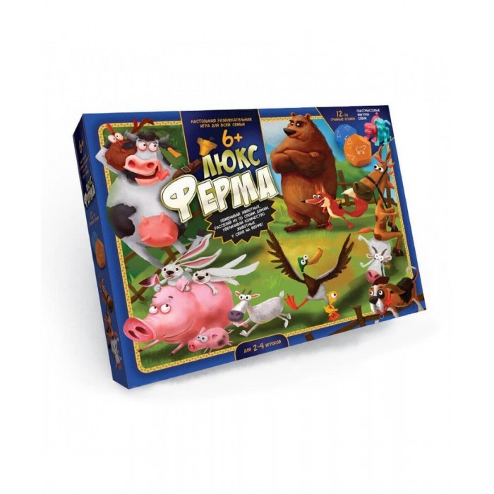 

Danko Toys Настольная игра Ферма Люкс, Настольная игра Ферма Люкс