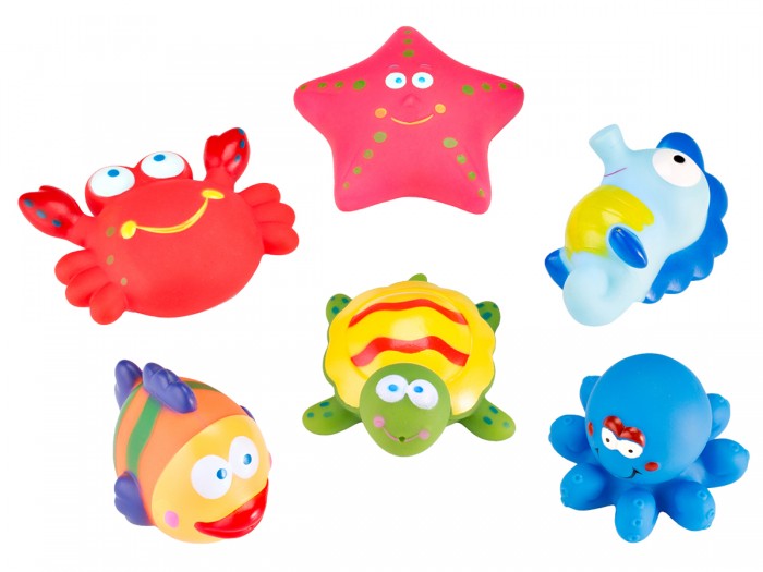ROXY-KIDS Набор игрушек для ванной Морские обитатели