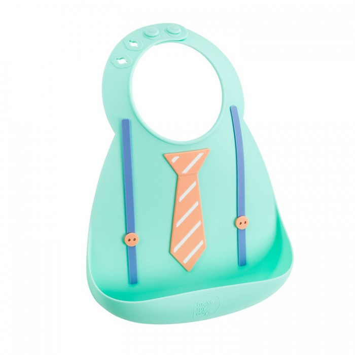Нагрудники Make my day Baby Bib Tie & Suspender grabease нагрудник по всей длине от 6 месяцев fun cloud 1 штука