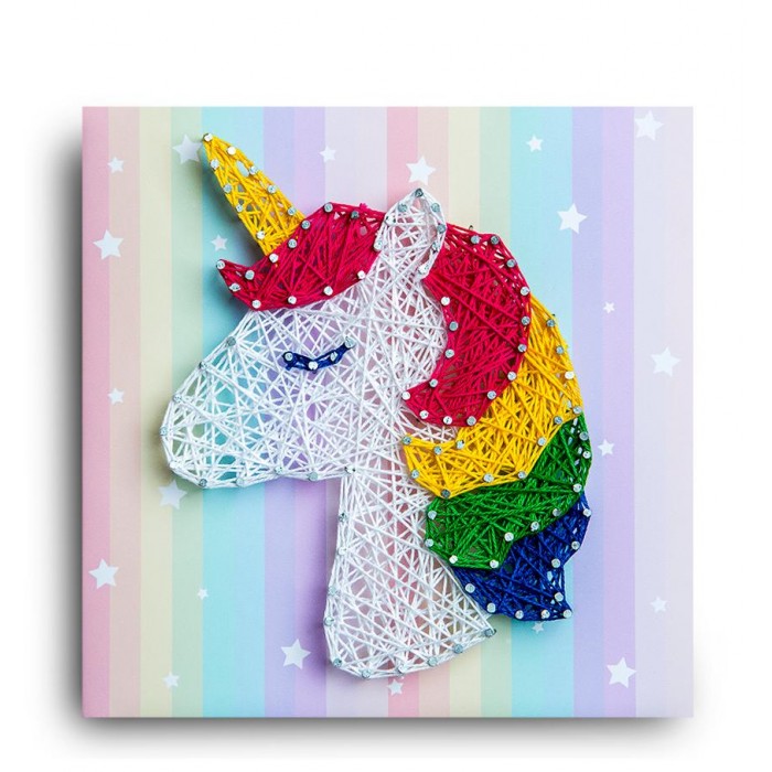 Набор для творчества Стринг арт Единорог String Art Lab — купить в ...