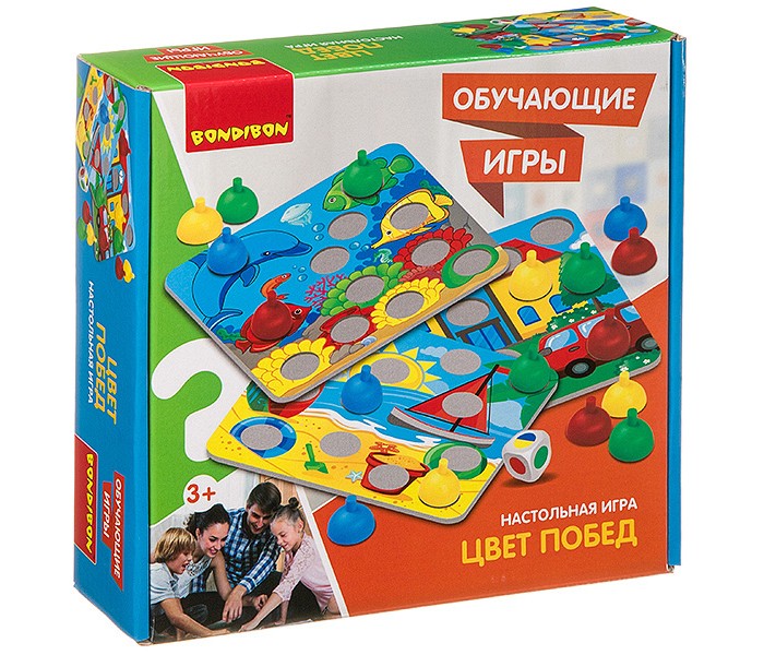 

Bondibon Настольная игра Цвет побед, Настольная игра Цвет побед