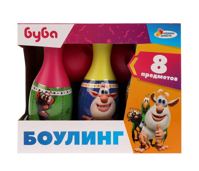 

Играем вместе Набор для игры в боулинг Буба, Набор для игры в боулинг Буба