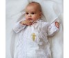 Папитто Крестильный набор для мальчика: рубашка и пеленка 85х85 - Папитто Крестильный набор для мальчика (рубашка крестильная и пеленка 85х85)