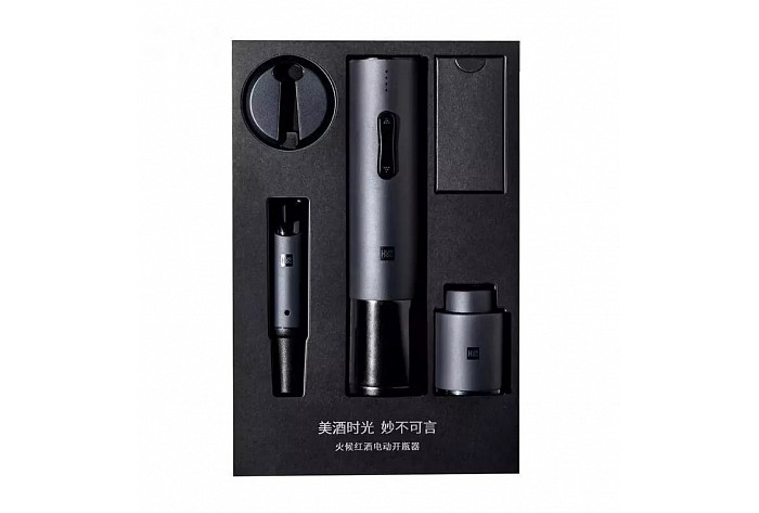 

HuoHou Набор для вина Electric Wine Opener Set 4в1, Набор для вина Electric Wine Opener Set 4в1