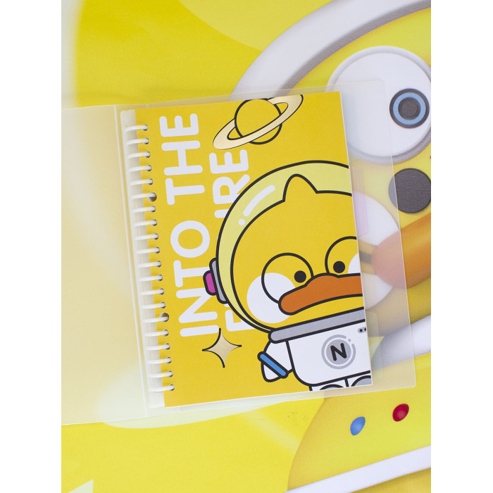 Mihi Mihi Блокнот на кольцах Nomo Duck Into the Future А5 в обложке