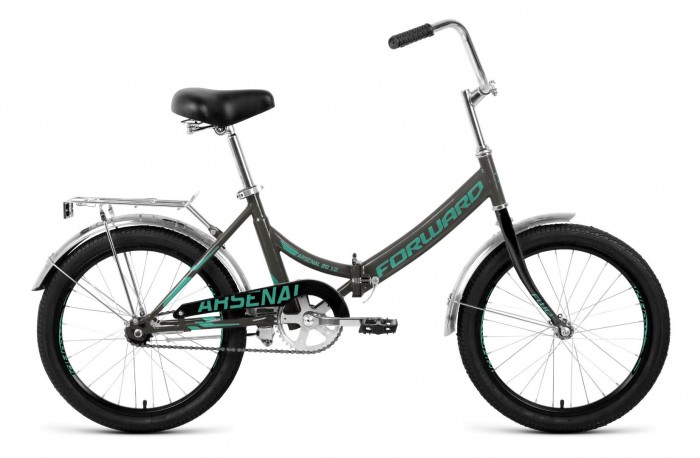 Велосипед двухколесный Forward Arsenal 20 1.0 рост 14 2021 RBKW1YF0100