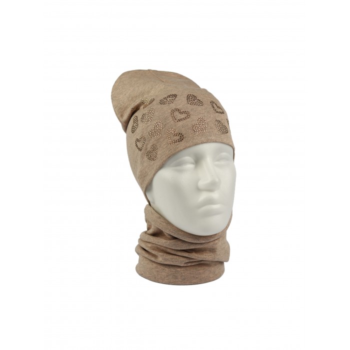 Шапки, варежки и шарфы Fate Style Комплект (шапка, снуд) цена и фото