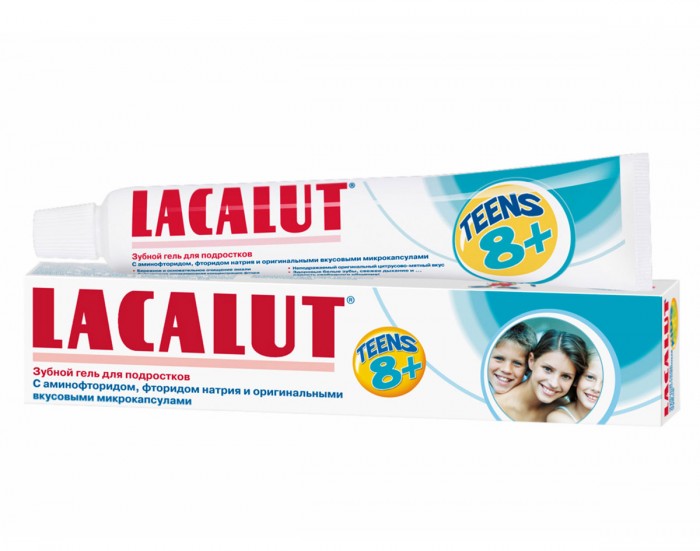  Lacalut Зубной гель Teens 8+ лет 50 мл