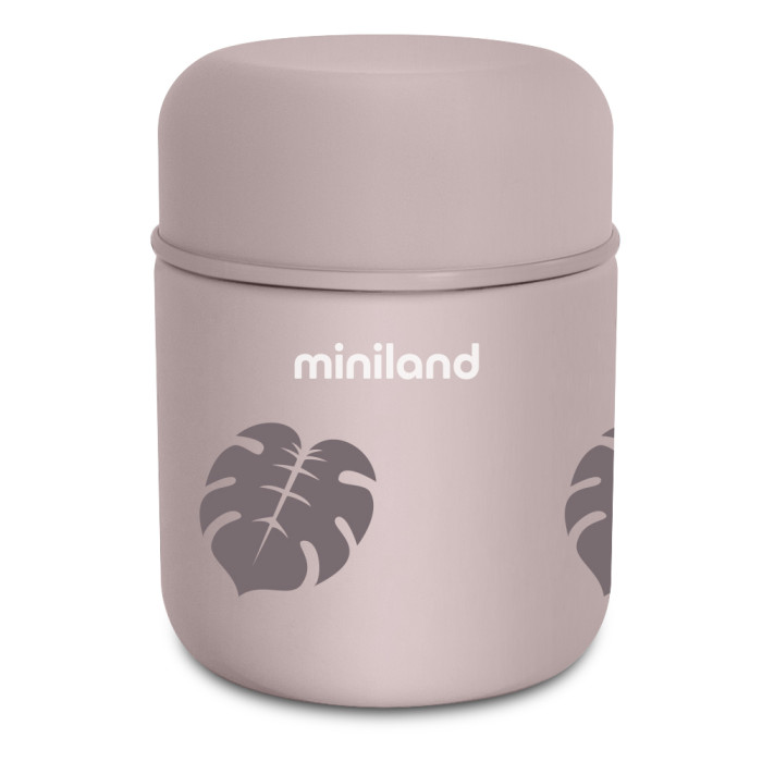 Термос Miniland Детский для еды и жидкостей Terra Thermos Mini 280 мл