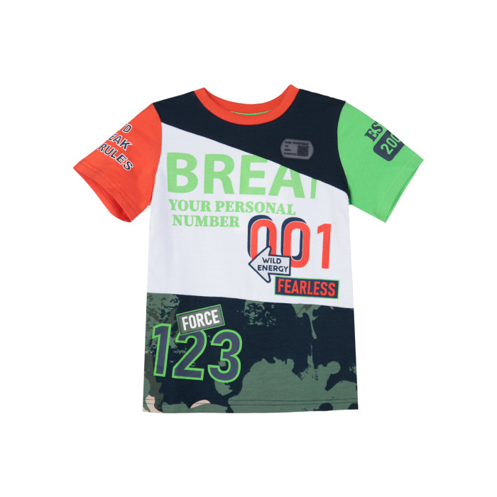 

Playtoday Футболка трикотажная для мальчиков Break the rules kids boys 12312287, Футболка трикотажная для мальчиков Break the rules kids boys 12312287