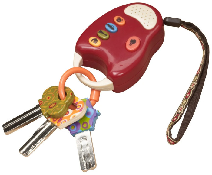 электронные игрушки parkfield ключики со звуком Электронные игрушки B.Toys Ключики от машины