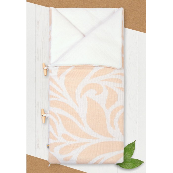 Конверты на выписку Сонный гномик Конверт-одеяло с шапочкой Миндаль конверты для новорожденных сонный гномик конверт милки