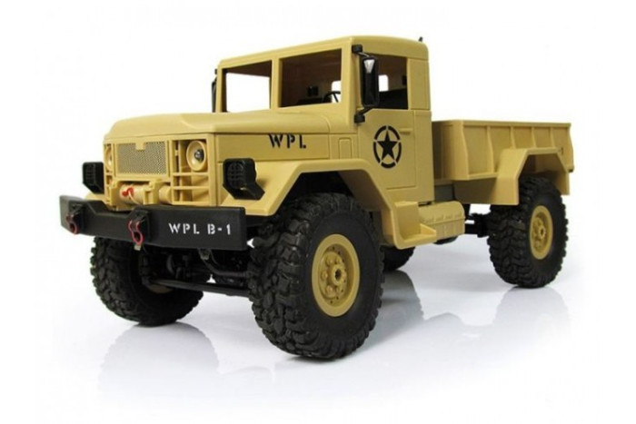 WL Toys Радиоуправляемая машина WPL Dоенный грузовик 1:16
