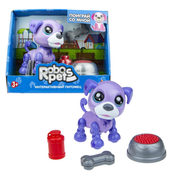 

Интерактивная игрушка 1 Toy Robo Pets Озорной щенок Т16939, Robo Pets Озорной щенок Т16939