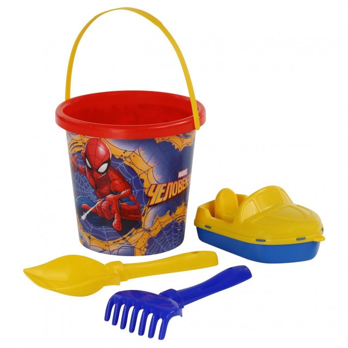 Игрушки в песочницу Полесье Набор Marvel Человек-Паук №10 катер полесье ветерок