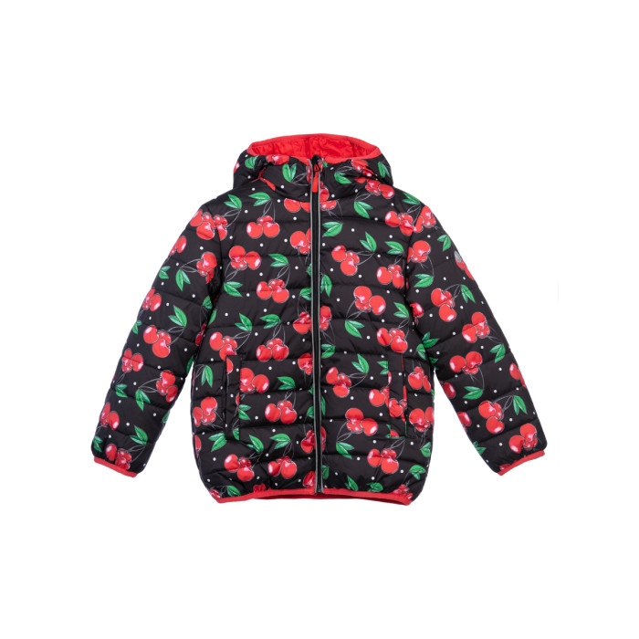  Playtoday Куртка текстильная с полиуретановым покрытием для девочки Cherry 12322065
