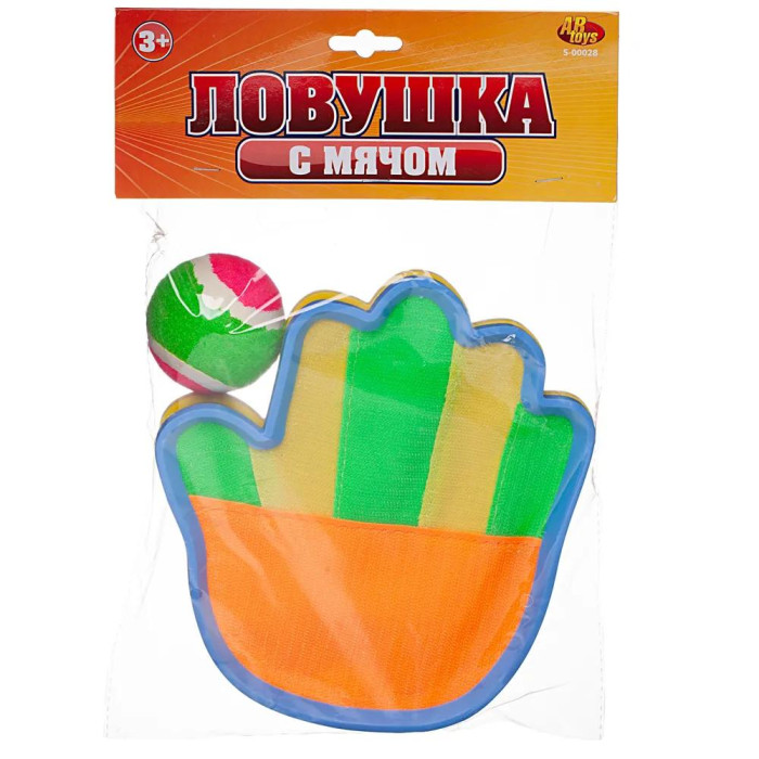 Активные игры ABtoys Ловушка-перчатка с мячом