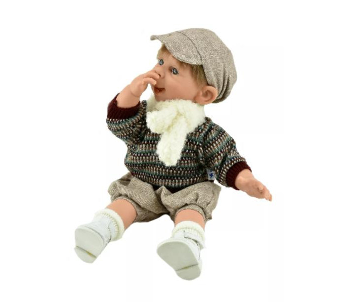 Куклы и одежда для кукол Lamagik S.L. Кукла Джестито Пальчик в носу мальчик в серой кепке 38 см кукла lamagik джестито мальчик 18 см арт 003