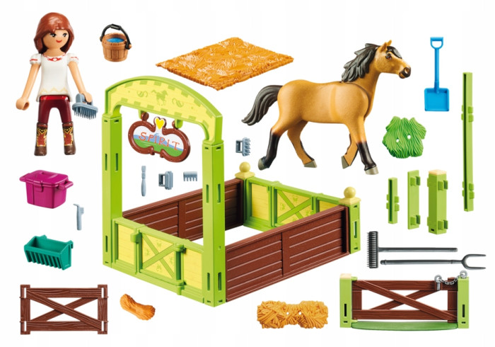 Игровые наборы Playmobil Игровой набор Playmobil «Загон для лошадей» игровые наборы playmobil игровой набор спальня лаки