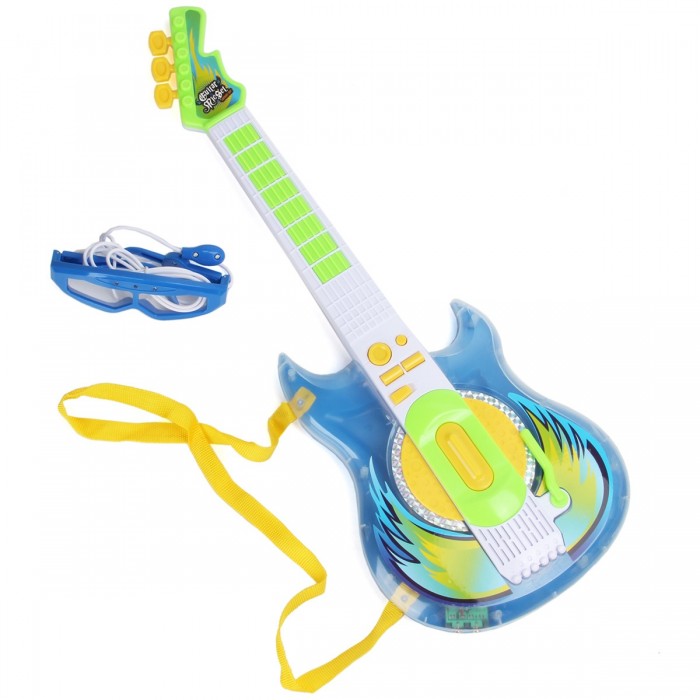 Музыкальные инструменты Veld CO Гитара электронная 80901 детская футболка гитара электронная 164 темно розовый