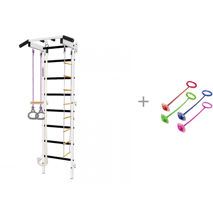 Midzumi Шведская стенка Torino и 1 Toy нейроскакалка 60 см лестница для бассейна poolmagic mus 515 5 ступеней
