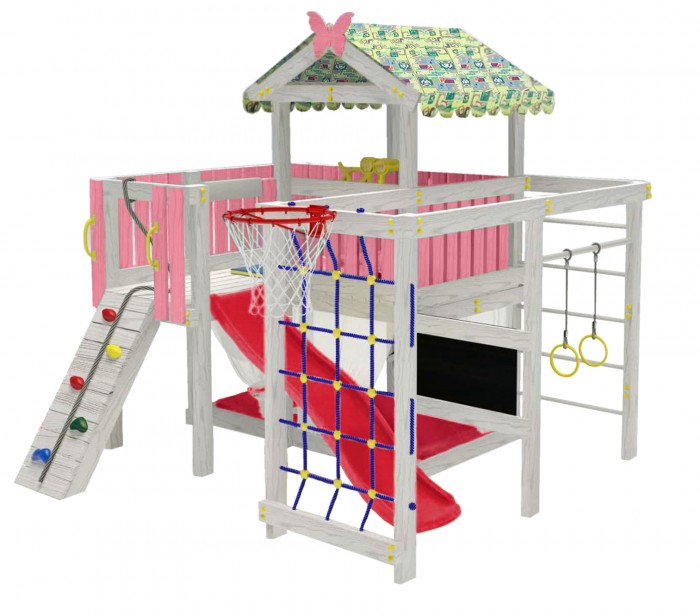 фото Можга (красная звезда) детский домашний игровой комплекс чердак дк3