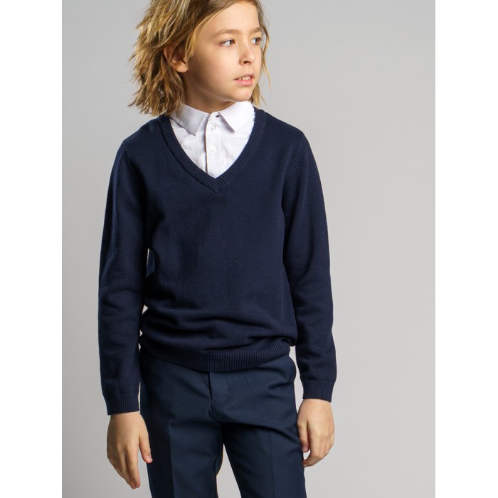 цена Школьная форма Playtoday Джемпер с рубашкой-обманкой для мальчика 22011202