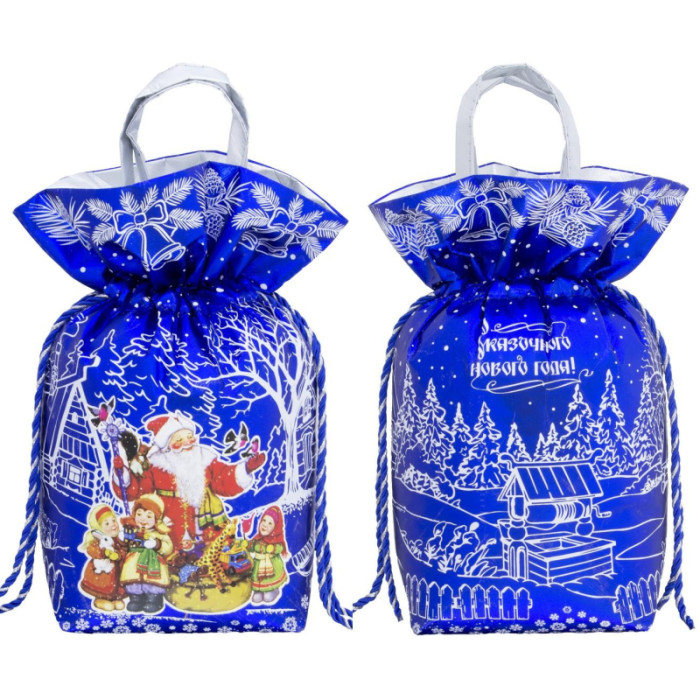 

Лориан Новогодний сладкий подарок мешочек С Новым Годом 2023 год 1000 г, Новогодний сладкий подарок мешочек С Новым Годом 2023 год 1000 г