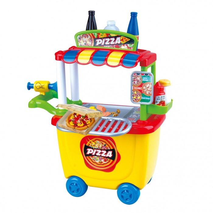 Playgo Набор с пластилином Тележка-пиццерия