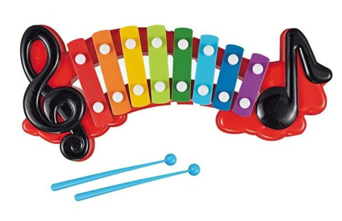 Музыкальный инструмент Наша Игрушка Ксилофон 8 нот 200675142 музыкальный коврик наша игрушка мальчики 91х95 см коробка 757 29