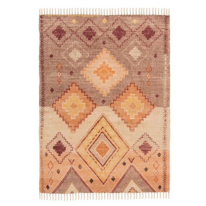 Tkano Ковер с контрастным этническим орнаментом и бахромой Ethnic 230x160 см