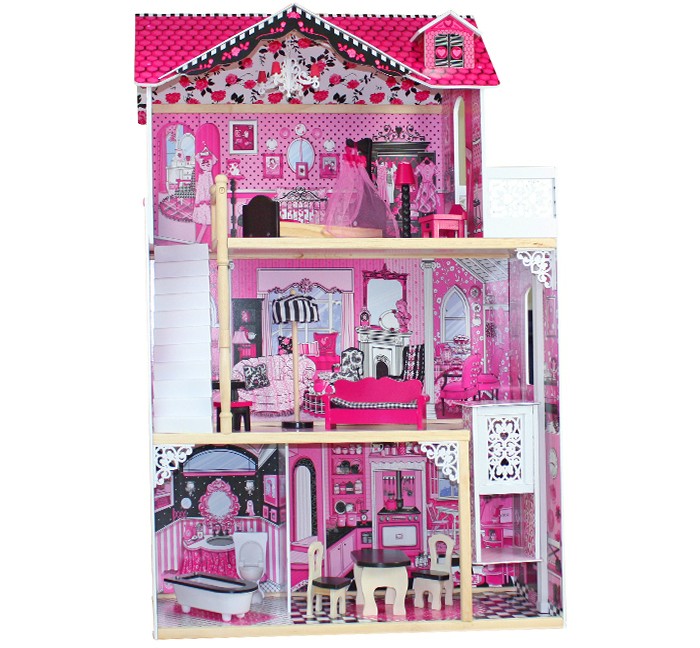 цена Кукольные домики и мебель Lanaland Домик для кукол Барбара