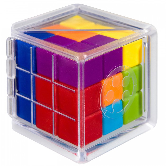 Настольные игры Bondibon Логическая игра IQ-Куб Go gan волшебный куб 3x3x3 монстр go версия с ии для младшего игрока профессиональный волшебный куб magico магнитная головоломка 3x3