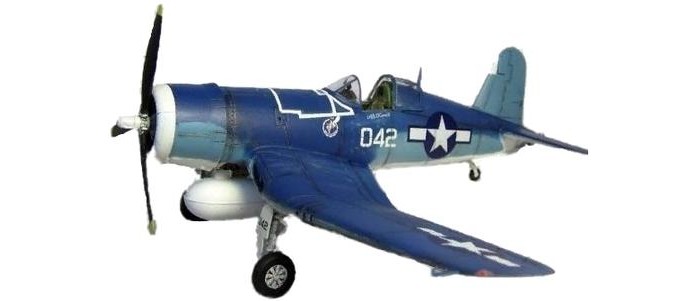 фото Моделист сборная модель палубный истребитель f-4u-1 корсар 1:72