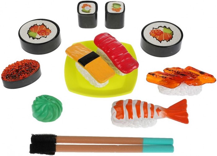 Ролевые игры Играем вместе Набор Суши и роллы на подносе сет суши спайс