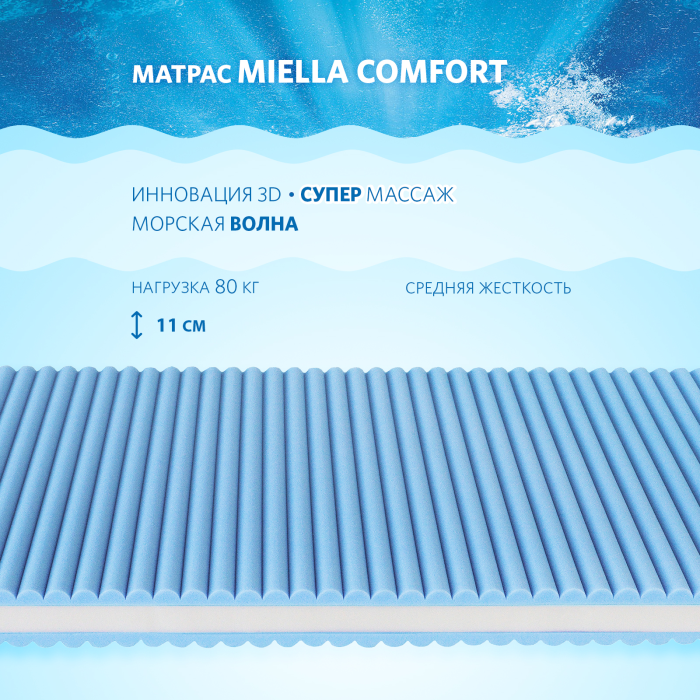 

Матрас Miella Comfort 120x70x11, Comfort 120x70x11