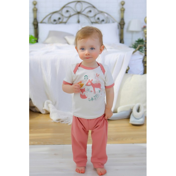 

Веселый малыш Комплект футболка и штанишки Wooly Wool 613332/w, Комплект футболка и штанишки Wooly Wool 613332/w