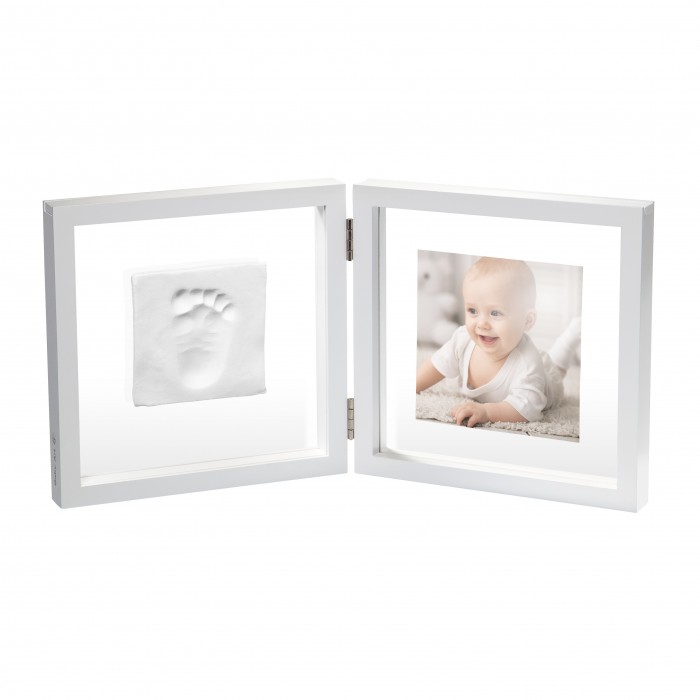 Baby Art Рамочка двойная прозрачная Style с отпечатком 3601095800