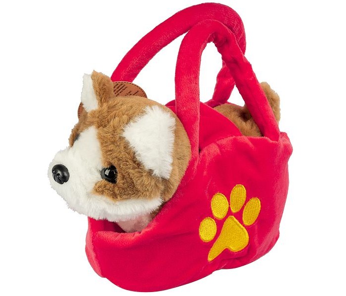 цена Интерактивные игрушки Bondibon Собака в сумочке 17 см