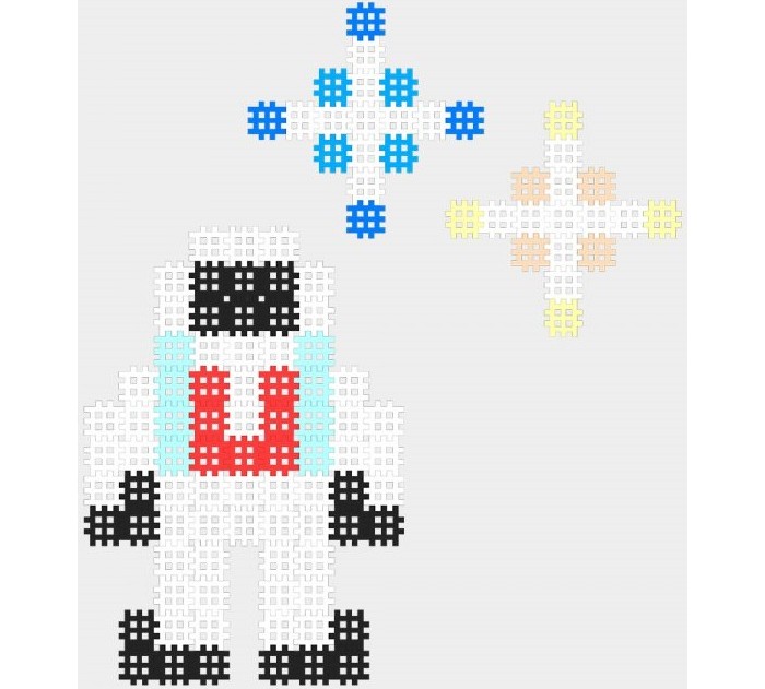 

Конструктор Marioinex Вафельный микро Астронавт (150 деталей), Вафельный микро Астронавт (150 деталей)