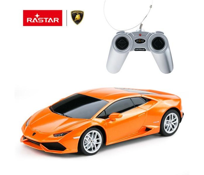 

Rastar Машина на радиоуправлении Lamborghini HURACÁN LP 610-4 1:24, Машина на радиоуправлении Lamborghini HURACÁN LP 610-4 1:24