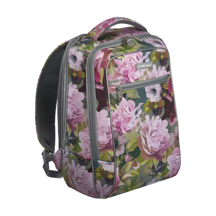 

ErichKrause Ученический рюкзак ErgoLine Urban Garden Flower 18 л, Ученический рюкзак ErgoLine Urban Garden Flower 18 л