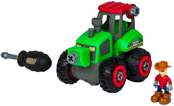 Nikko Машина-конструктор Трактор Farm Vehicles машина конструктор nikko farm vehicles комбайн