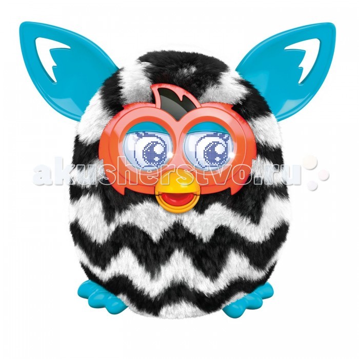 Игрушка интерактивная 'Ферби' (Furby), черный, русская версия, Hasbro [99887]