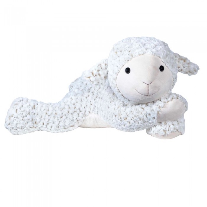 Мягкие игрушки Molli Овечка лежачая 80 см развивающая игрушка овечка одеялко