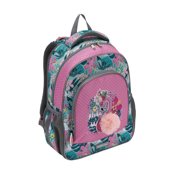

ErichKrause Ученический рюкзак ErgoLine Rose Flamingo 15 л, Ученический рюкзак ErgoLine Rose Flamingo 15 л