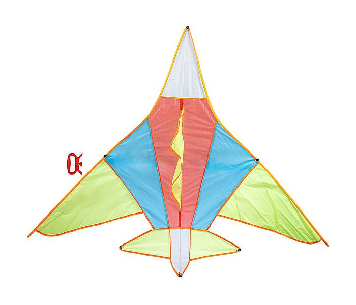 Bondibon Воздушный змей треугольный на леске 160 см