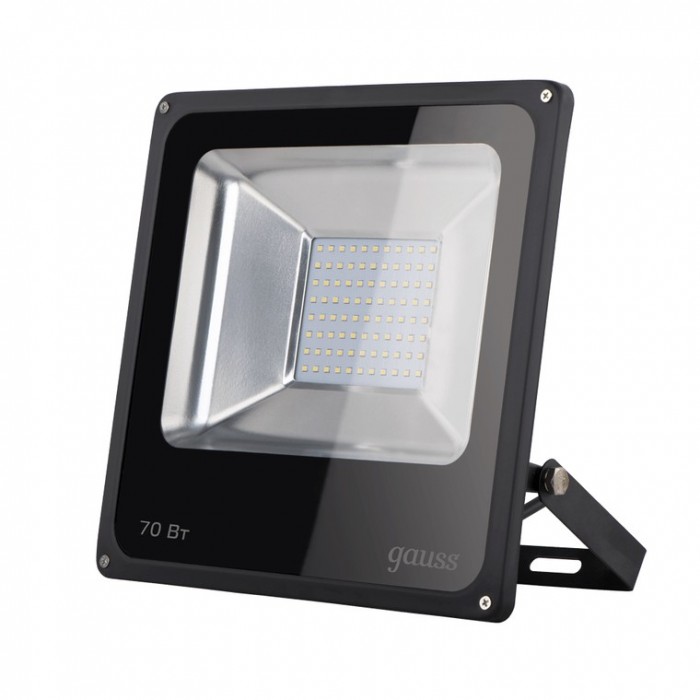 

Светильник Gauss Прожектор светодиодный Elementary 70W 4370lm IP65 6500К, Прожектор светодиодный Elementary 70W 4370lm IP65 6500К
